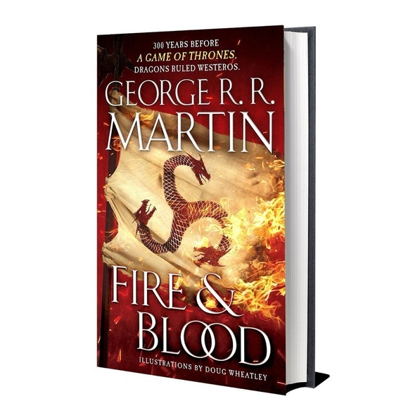 George R. R. Martin Fire & Blood (Hardback) - Picture 1 of 7